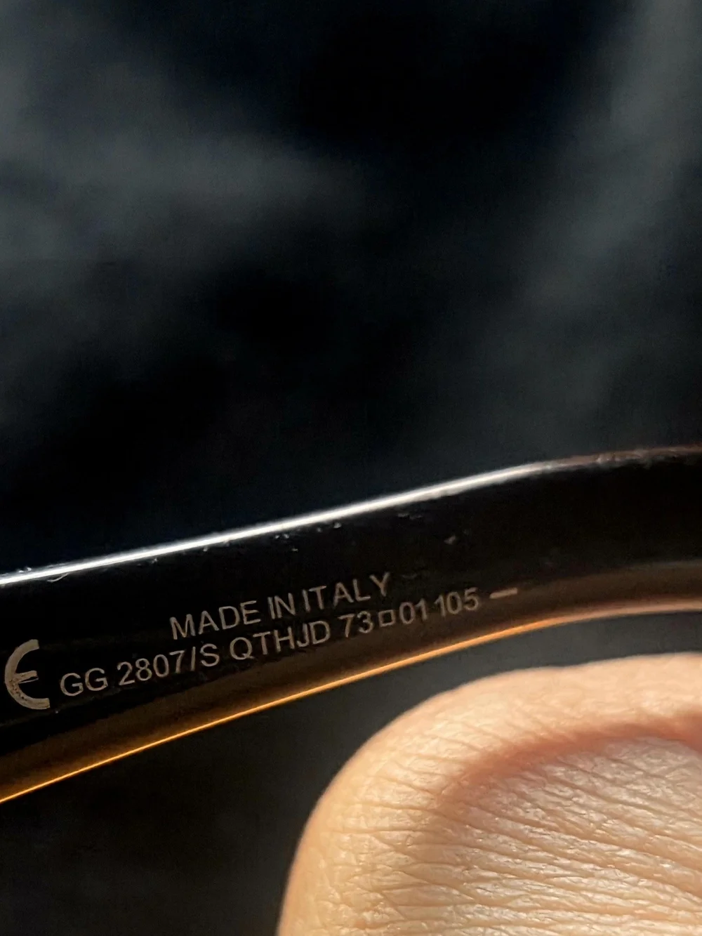 Gucci Women’s Brown Rimless Shield Sunglasses